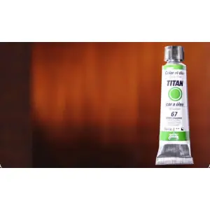 Última Oportunidad Óleo Titan extra fino n. 75 color pardo óxido transparente (20 ml) S.3