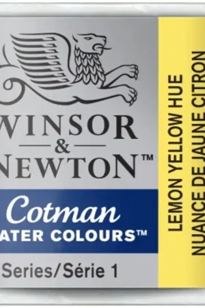 Envío Exprés W&N ACUARELA COTMAN 1/2 GODET AMARILLO LIMÓN