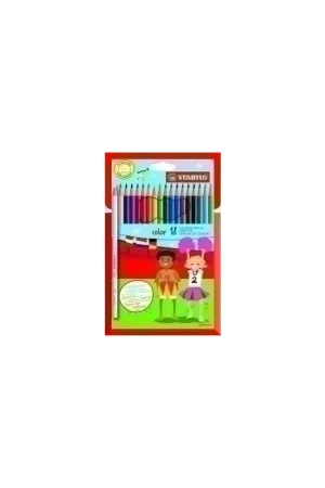 LAPICES COLOR STABILO COLOR ESTUCHE 18 - 12802189/1918/77-11 Últimas Unidades