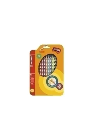 LAPICES COLOR STABILO EASY C. DIESTRO 12 - 12801842/332/12 Original