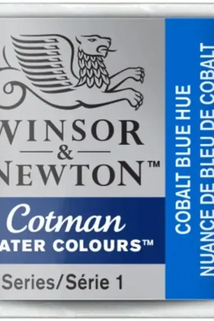 W&N ACUARELA COTMAN 1/2 GODET AZUL COBALTO Pago Seguro