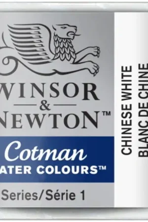 W&N ACUARELA COTMAN 1/2 GODET BLANCO Original