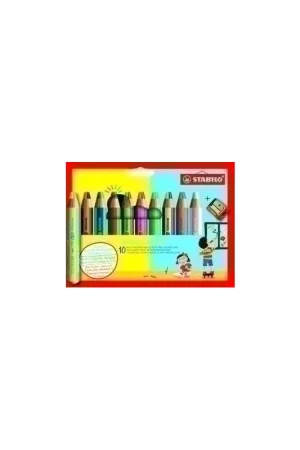 LAPICES COLOR STABILO WOODY 3 EN 1 E/10 - 12802298/880/10-2 Ocasión Especial