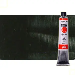 Óleo Titan extra fino n. 84 color negro humo (60 ml) S.1 Directo De Fábrica