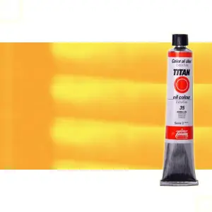 Óleo Titan extra fino n. 9 color amarillo real (60 ml) S.2 Descuento