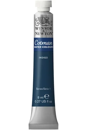 Garantía Incluida W&N ACUARELA COTMAN 8ML AZUL INDIGO Nº322