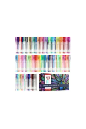 SET STARKSON DRAWING 100 BOLIGRAFOS GEL Solo Por Tiempo Limitado