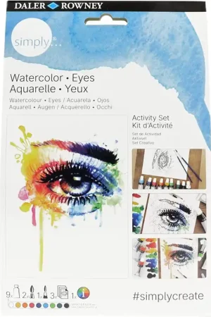 Solo Hoy SET CREATIVE SIMPLI ACUARELA DALER ROWNEY