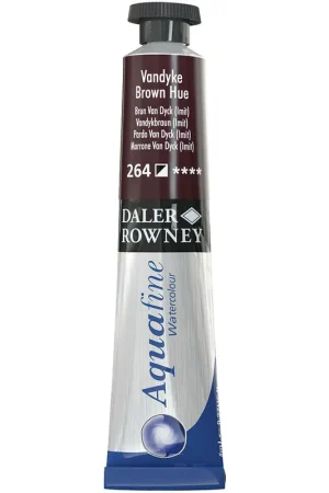 AQUAFINE ACUARELA DALER ROWNEY 8ML. VANDYKE BROW Nº 264 Gran Oferta