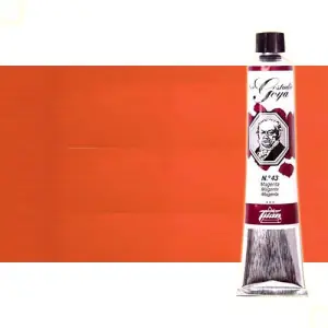 Tendencia Óleo Titan Goya n. 32 color rojo Goya escarlata  (60 ml)