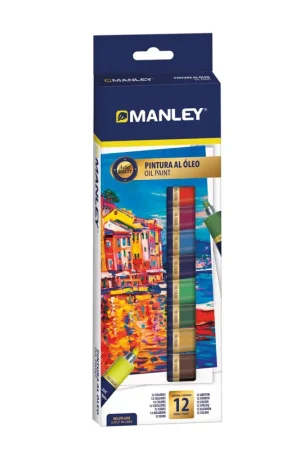 Favorito De Clientes ESTUCHE MANLEY 12X12ML TUBOS OLEO CON PINCEL