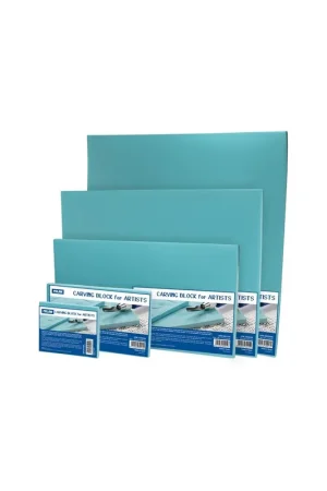 Ordenar Ahora Mismo PLANCHA GRABADO 15,5X9X0,7 AZUL RUBBER CARVING BLOK