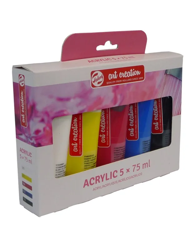 Oferta Especial CAJA ACRILICO SET ARTCREATION 5U 75ML