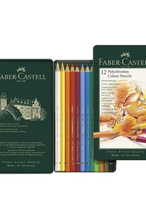 Barato LAPICES FABER CASTELL 12 UDS POLYCROMOS COLORES