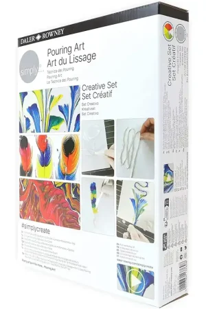 SET  CREATIVE POURING ART DALER ROWNEY Precio De Fábrica