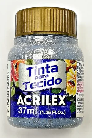 ACRILEX TEXTIL, Nº202 (GLITTER PLATA) Rebajas