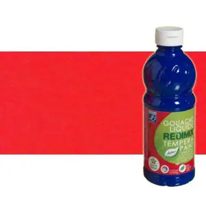 Gouache liquido Carmin, Lefranc, 500 ml. A Buen Precio
