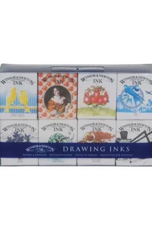 TINTA CHINA 8 COLORESX14ml COLECCION HENRY Promoción Exclusiva