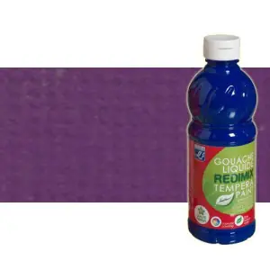Promoción Gouache liquido Violeta, Lefranc, 500 ml.