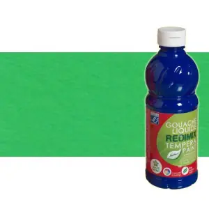 Lujoso Gouache liquido Verde Frances, Lefranc, 500 ml.