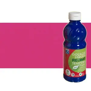 Garantía Incluida Gouache liquido Rosa Fluorescente Lefranc, 500 ml.