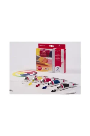 Entrega Rápida SET 5 TUBOS ACRILICO 40ML PRIMARIOS VAN GOGH