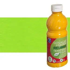 Gouache liquido Verde Claro, Lefranc, 1000 ml. Rebajas