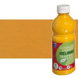 Barato Gouache liquido Ocre Amarillo, Lefranc, 1000 ml.