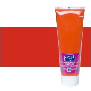 Última Versión Tinta Linograbado Rojo Primario, Tubo 250 ml.