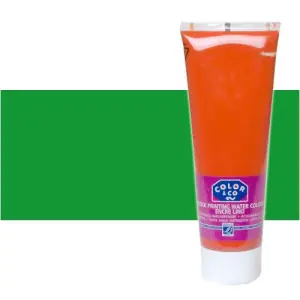 Tinta Linograbado Verde Brillante, Tubo 250 ml. Liquidación