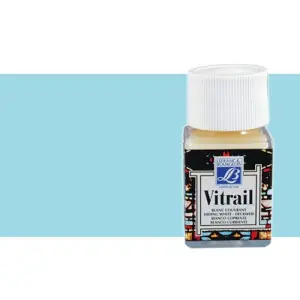 Pintura Cristal Azul cielo Vitrail Lefranc, 50 ml.-028 Nueva Colección