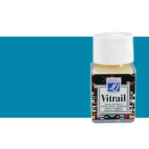 Precio Reducido Pintura Cristal Turquesa Vitrail Lefranc, 50 ml.-050