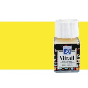Mejor Calidad Pintura Cristal Amarillo Vitrail Lefranc, 50 ml.-199