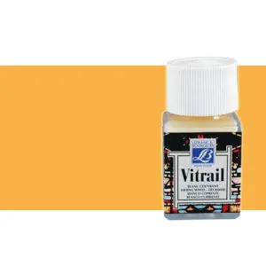 Ordena Ya Pintura Cristal Amarillo anaranjado Vitrail Lefranc, 50 ml.-231
