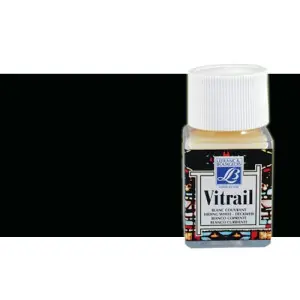 Pintura Cristal Negro Vitrail Lefranc, 50 ml.-267 Popular