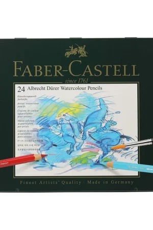 LAPICES FABER CASTELL 24 UDS ACUARELABLE METAL ALBER Últimas Unidades