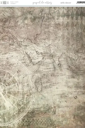 PAPEL DE ARROZ MAPA Oferta Limitada