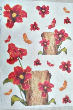 Envío Internacional PAPEL DE ARROZ FLO 0008