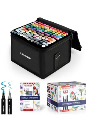 ROTULADORES STARKSON 120 UDS ROTULADORES DOBLE PUNTA Oferta Flash