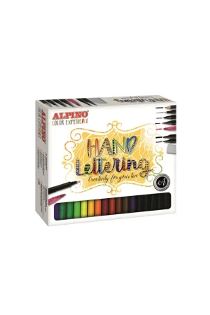 Edición Limitada LAPICES ALPINO 30 UDS COLOR EXPERIENCE LETTERING