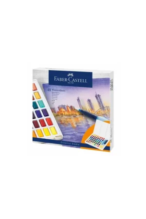 Popular ESTUCHE ACUARELAS CREATIVE 48UND FABER CASTELL