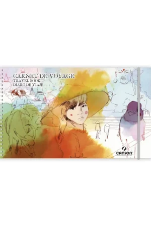 Original BLOC DIBUJO CANSON ACUARELA VIAJE 15X25 300G 15F