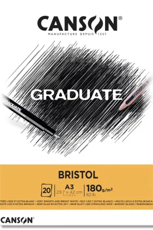 Mayoreo BLOC CANSON BRISTOL A3