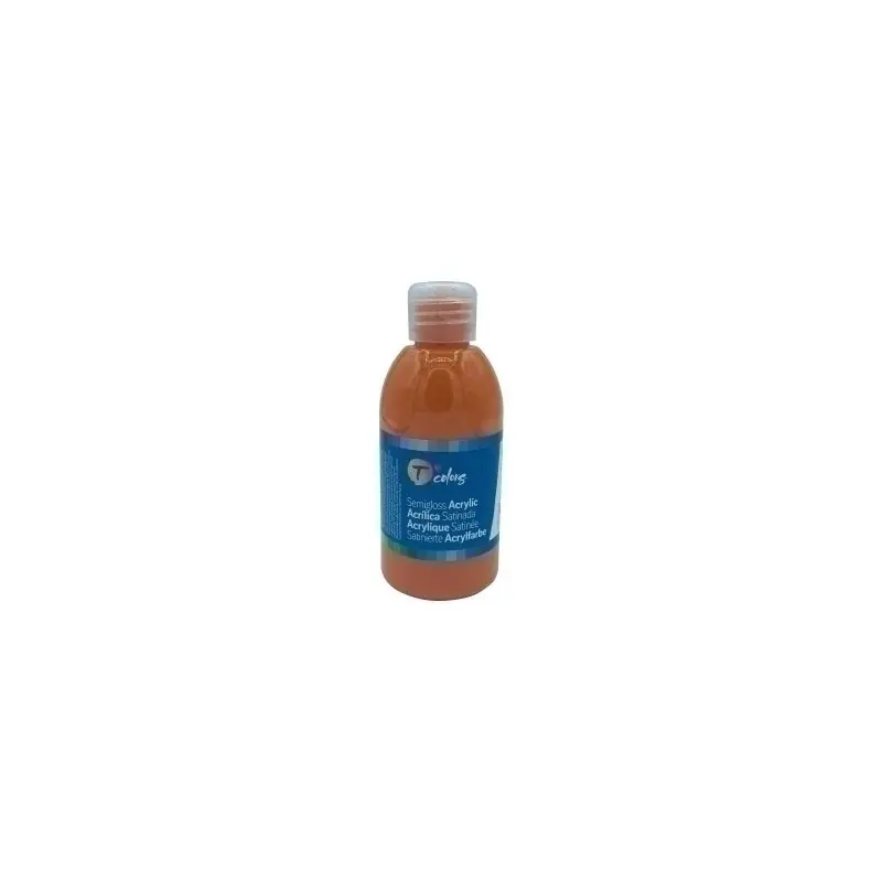 PINTURA ACRIL.TCOLORS 250 ml NARANJA - 23501873/34446 Solo Hoy