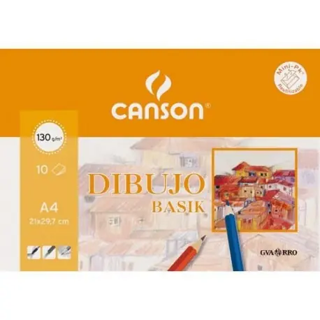 MINIPACK BASIK CANSON 130gr A4 Promoción