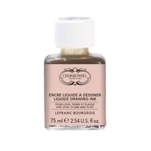 Tinta litografica para dibujar, Charbonnel, 75ml. Mayoreo