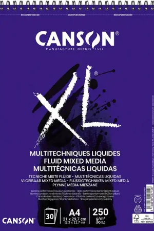 BLOCK XL MULTITÉCNICAS HÚMEDAS A4 Moderno