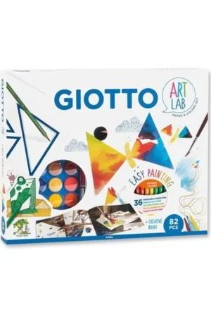 SET GIOTTO ART LAB EASY PAINTING DIBUJO Hecho A Mano