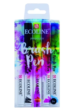 Profesional ESTUCHE BRUSHPEN 5 PRIMARIO ECOLINE