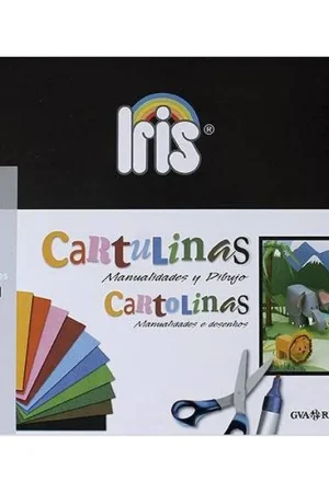 Mejor Calidad MINIPACK CARTULINAS IRIS 185GR A4+